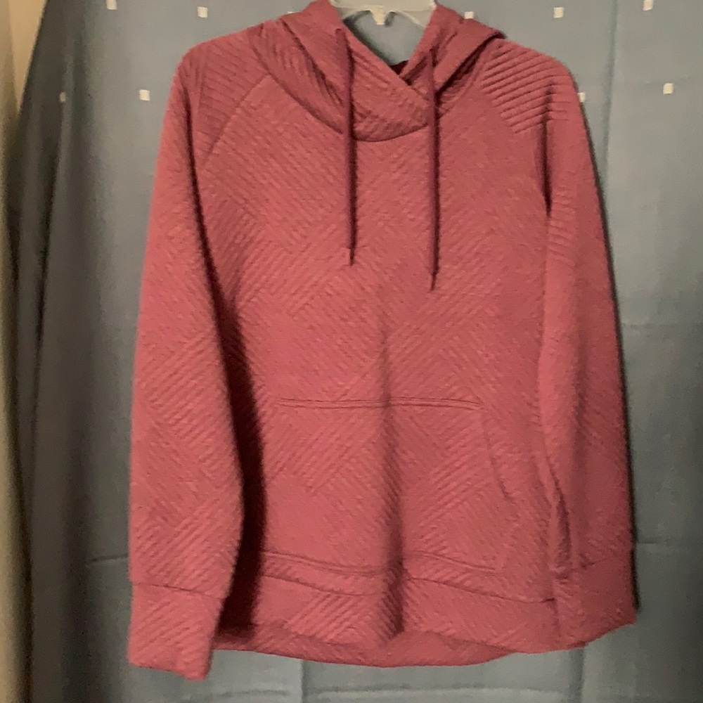 Quilted Pullover - Green Tea